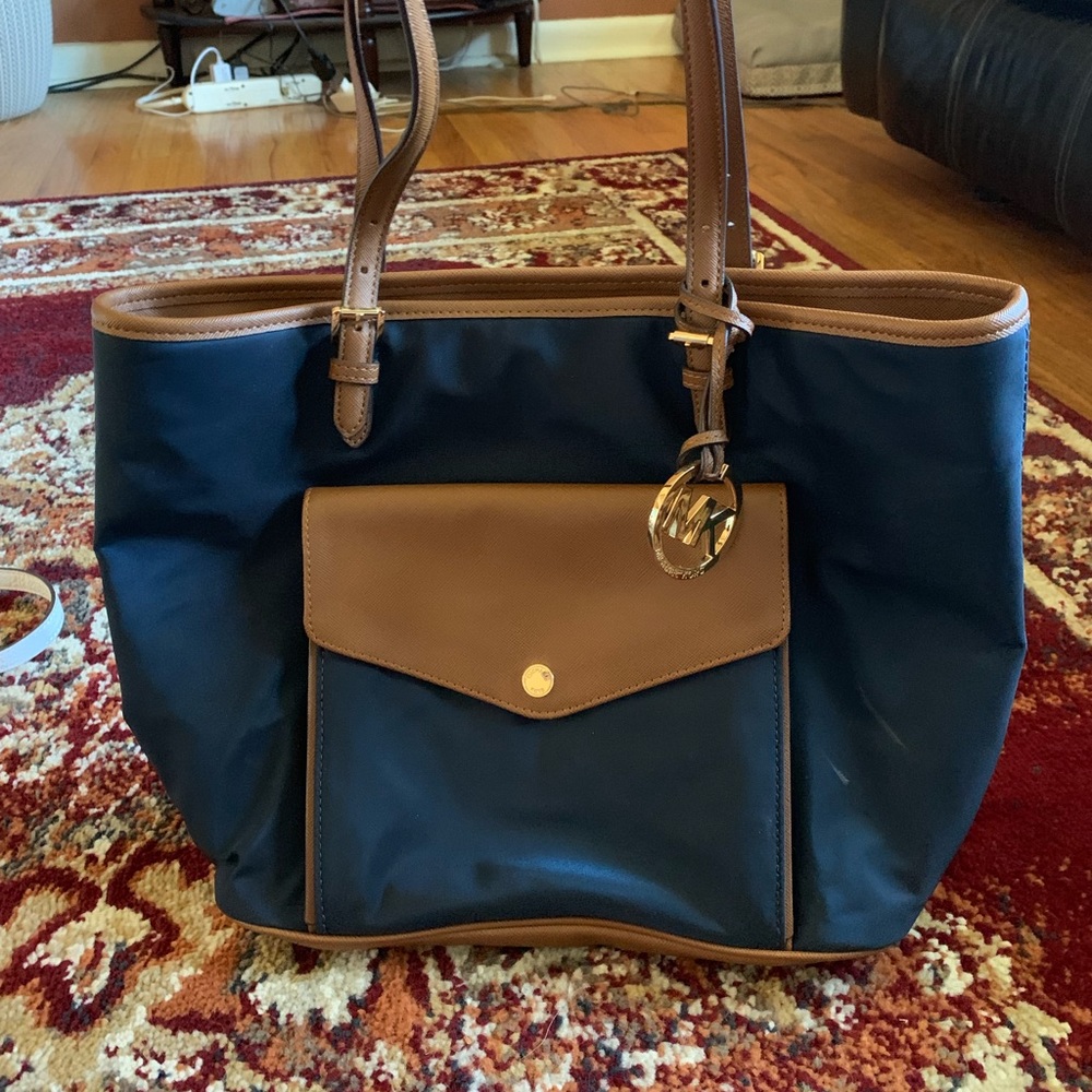 Navy blue Micheal Kors bag